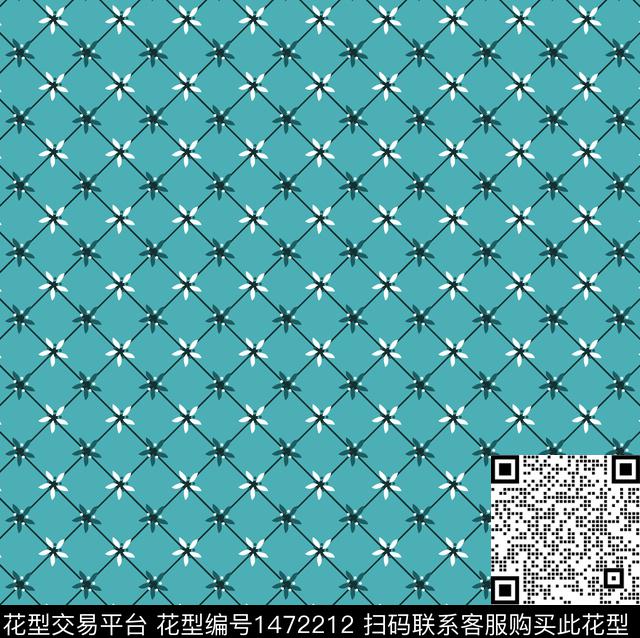 简约花卉小碎花传统印花华亿平台下载（图片编号: 1472212） - 瓦栏（Walan）