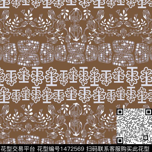 民族风花卉传统花纹传统印花华亿平台下载（图片编号: 1472569） - 瓦栏（Walan）