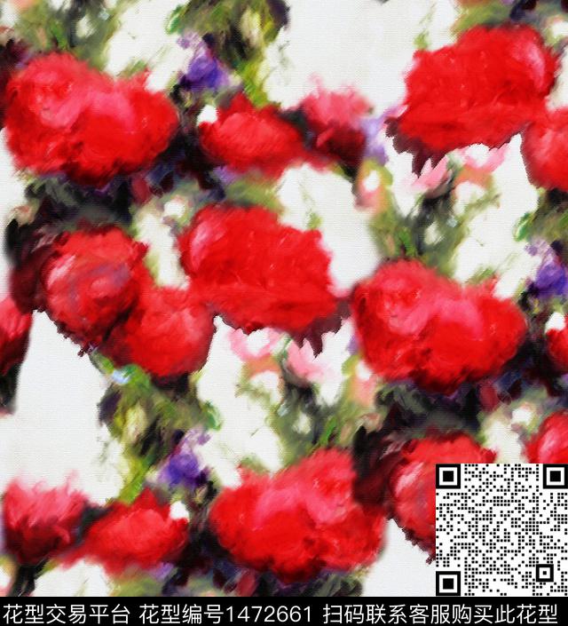 油画华亿平台审数码印花华亿平台下载（图片编号: 1472661） - 瓦栏（Walan）