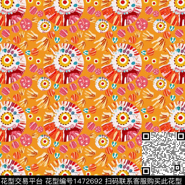 花卉卡通小碎花传统印花华亿平台下载（图片编号: 1472692） - 瓦栏（Walan）