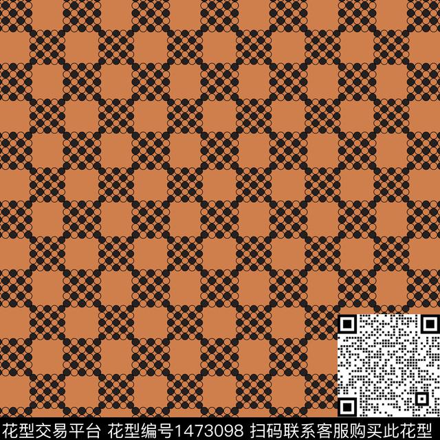 几何大牌风棋牌格纹传统印花华亿平台下载（图片编号: 1473098） - 瓦栏（Walan）