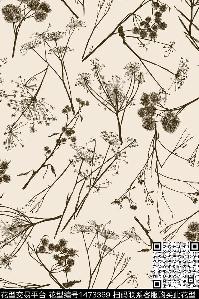 真丝抽象大牌风数码印花华亿平台下载（图片编号: 1473369） - 瓦栏（Walan）