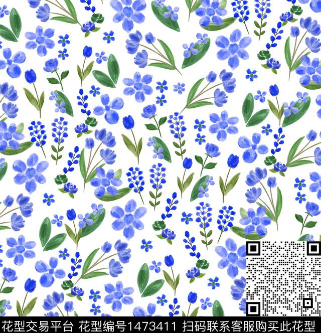 花鸟玫瑰花大牌风数码印花华亿平台下载（图片编号: 1473411） - 瓦栏（Walan）