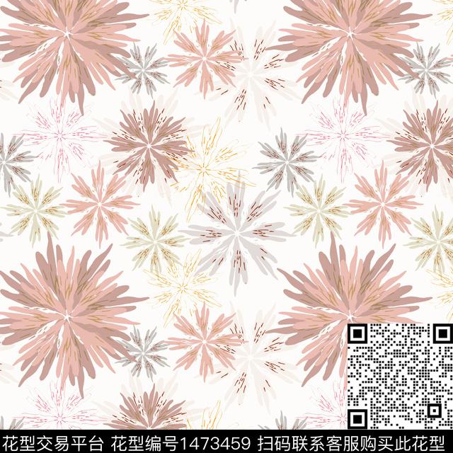 花卉大牌风小碎花传统印花华亿平台下载（图片编号: 1473459） - 瓦栏（Walan）