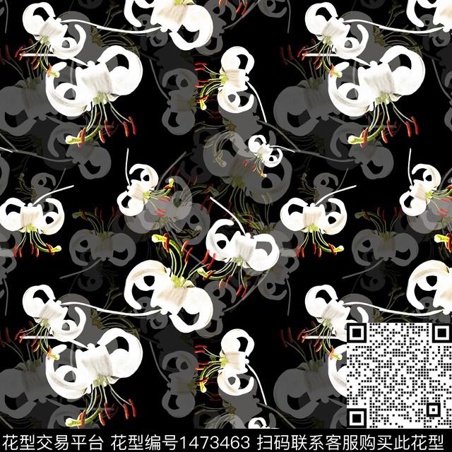 花卉大牌风小碎花传统印花华亿平台下载（图片编号: 1473463） - 瓦栏（Walan）