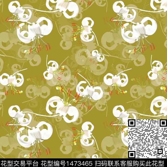 花卉大牌风小碎花传统印花华亿平台下载（图片编号: 1473465） - 瓦栏（Walan）