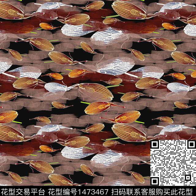 笔触大牌风小碎花传统印花华亿平台下载（图片编号: 1473467） - 瓦栏（Walan）