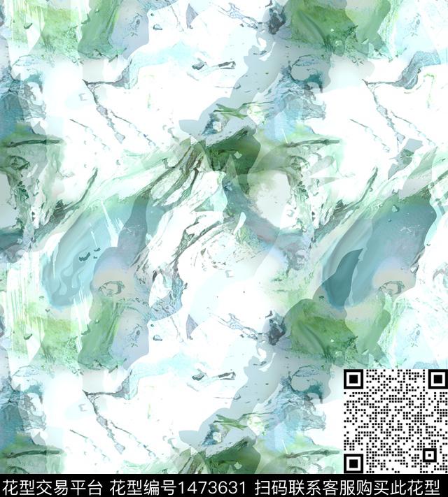 定位花字母几何数码印花华亿平台下载（图片编号: 1473631） - 瓦栏（Walan）