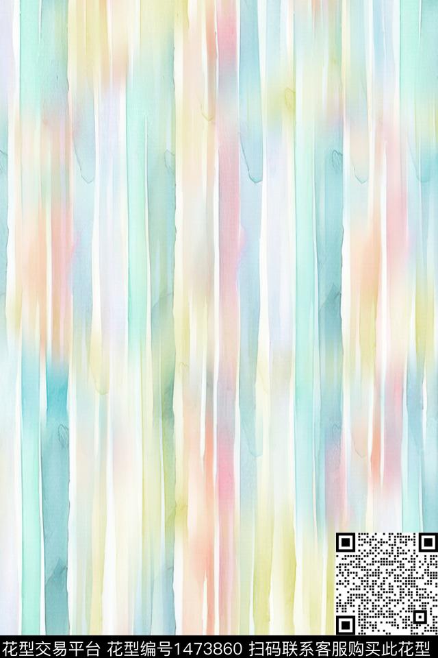 肌理抽象花卉年轻女性数码印花华亿平台下载（图片编号: 1473860） - 瓦栏（Walan）