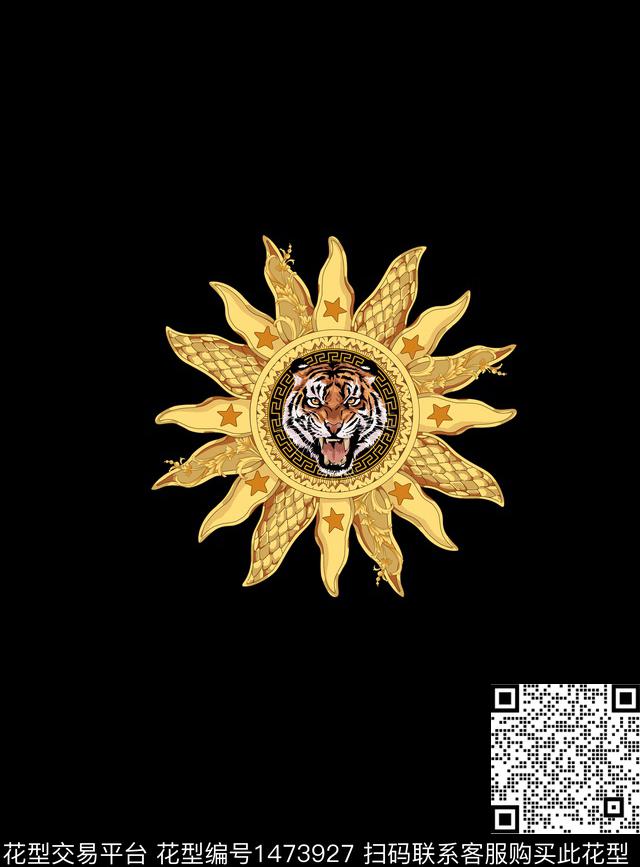 数码华亿平台老虎男装数码印花华亿平台下载（图片编号: 1473927） - 瓦栏（Walan）