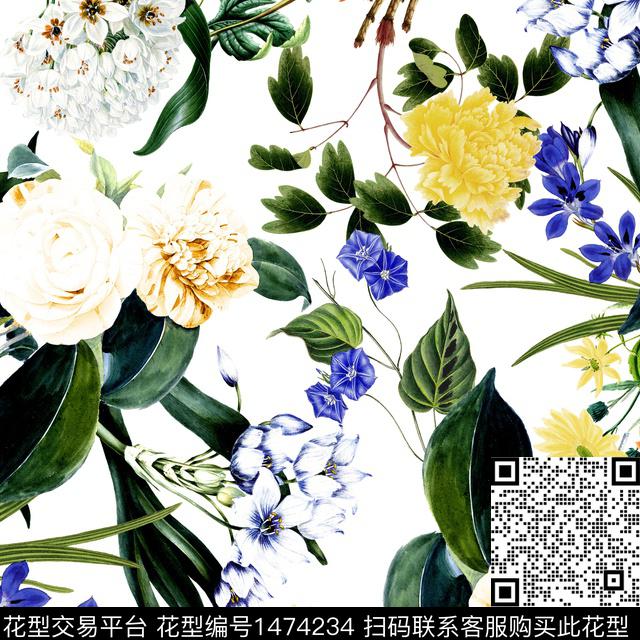 大牌风Oscardela2022秋冬数码印花华亿平台下载（图片编号: 1474234） - 瓦栏（Walan）