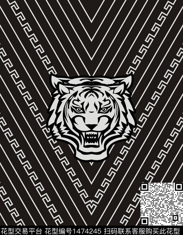 定位花数码华亿平台几何数码印花华亿平台下载（图片编号: 1474245） - 瓦栏（Walan）