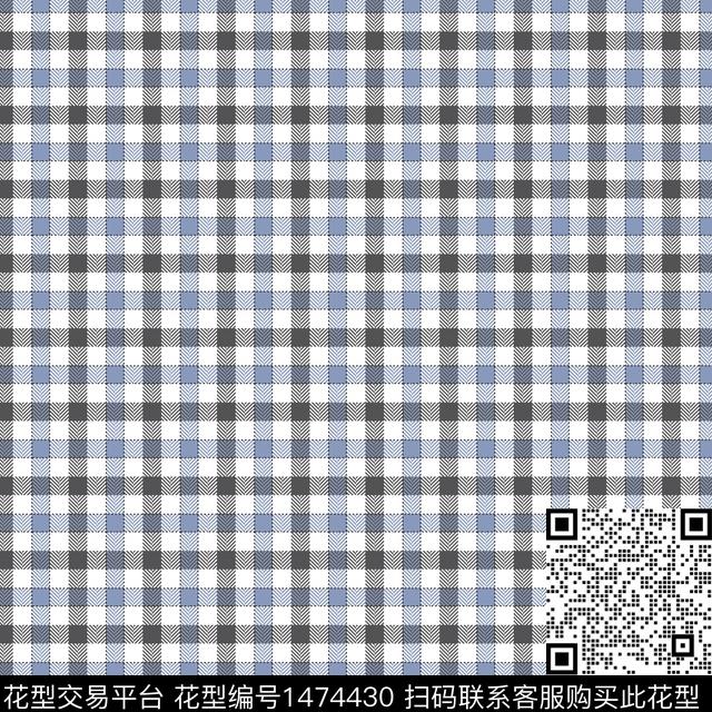 几何格子时尚传统印花华亿平台下载（图片编号: 1474430） - 瓦栏（Walan）