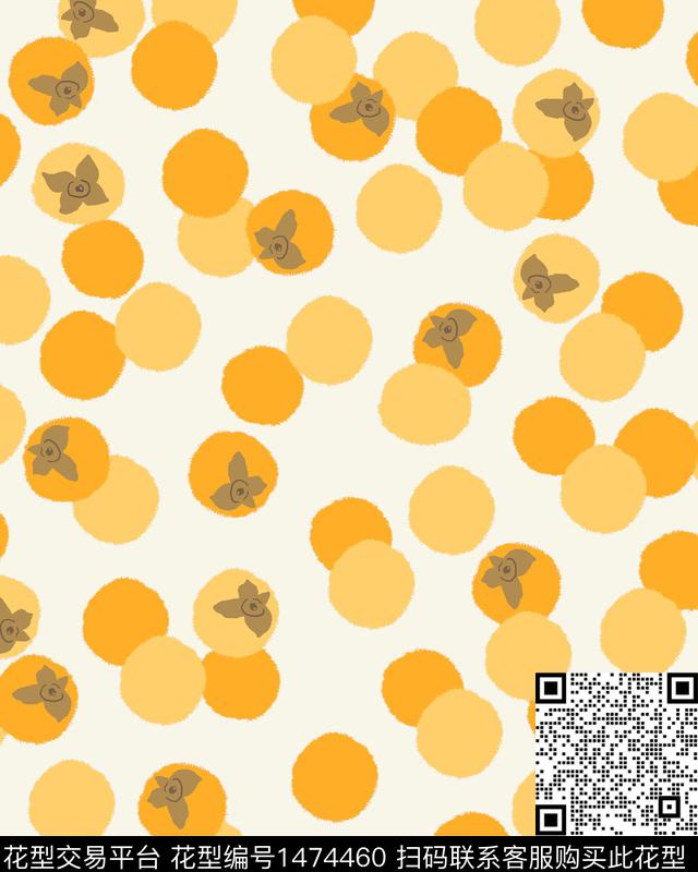 水果女装抽象传统印花华亿平台下载（图片编号: 1474460） - 瓦栏（Walan）