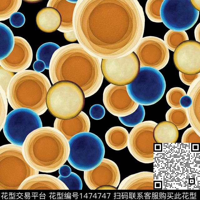 几何创意数码印花华亿平台下载（图片编号: 1474747） - 瓦栏（Walan）