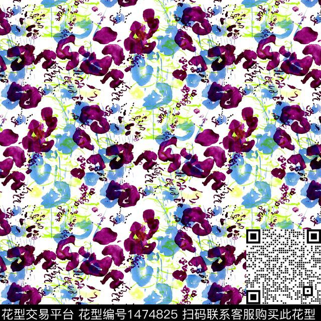 小碎花数码印花华亿平台下载（图片编号: 1474825） - 瓦栏（Walan）