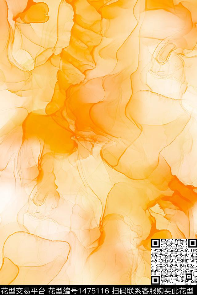 肌理小清新真丝数码印花华亿平台下载（图片编号: 1475116） - 瓦栏（Walan）