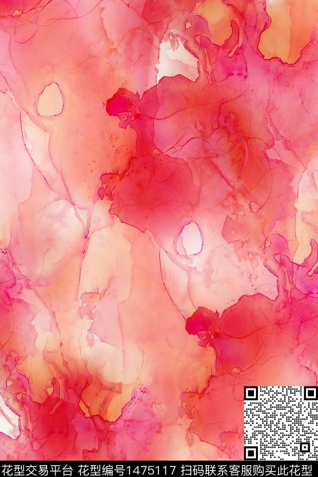 肌理小清新真丝数码印花华亿平台下载（图片编号: 1475117） - 瓦栏（Walan）