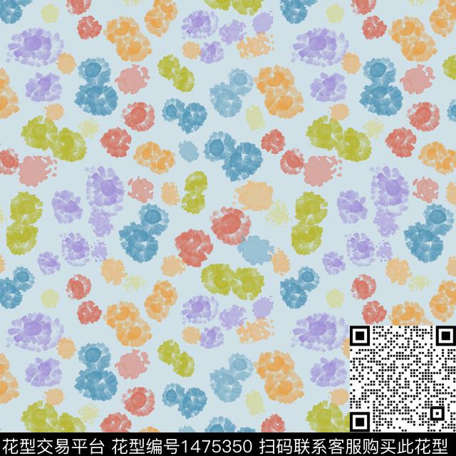 童装花卉小碎花数码印花华亿平台下载（图片编号: 1475350） - 瓦栏（Walan）