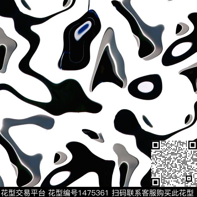 迷彩抽象流体数码印花华亿平台下载（图片编号: 1475361） - 瓦栏（Walan）