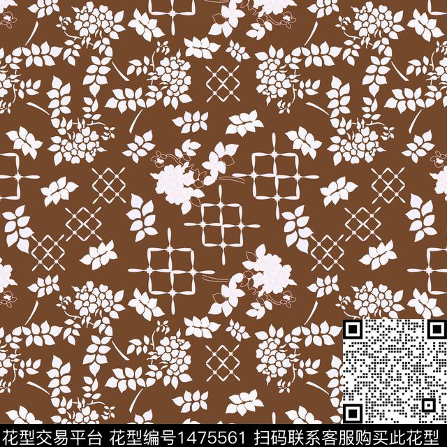 几何民族风小碎花传统印花华亿平台下载（图片编号: 1475561） - 瓦栏（Walan）