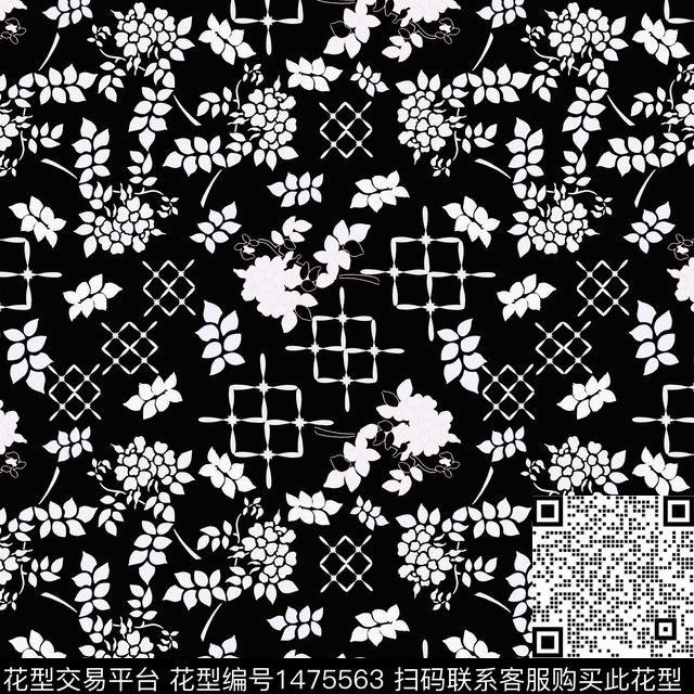 几何民族风小碎花传统印花华亿平台下载（图片编号: 1475563） - 瓦栏（Walan）