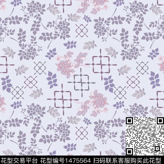 几何民族风小碎花传统印花华亿平台下载（图片编号: 1475564） - 瓦栏（Walan）