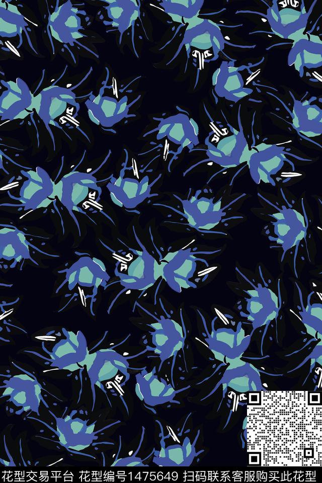 女装民族风大牌风数码印花华亿平台下载（图片编号: 1475649） - 瓦栏（Walan）