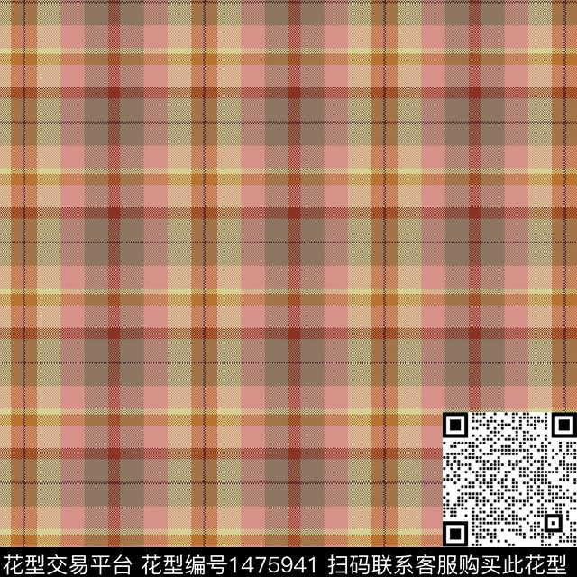 几何清爽底花卉条纹格纹传统印花华亿平台下载（图片编号: 1475941） - 瓦栏（Walan）