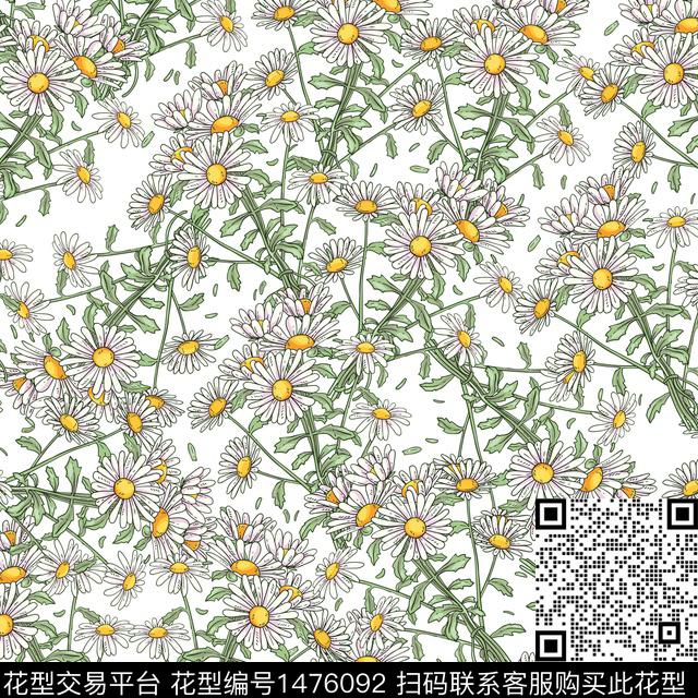 女装大牌风小碎花数码印花华亿平台下载（图片编号: 1476092） - 瓦栏（Walan）