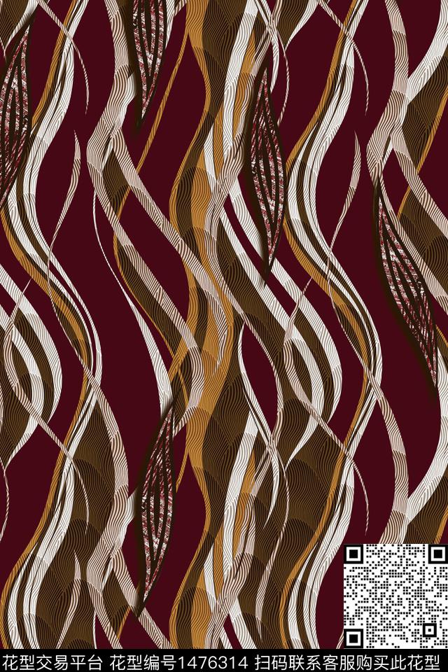 几何民族风中老年数码印花华亿平台下载（图片编号: 1476314） - 瓦栏（Walan）