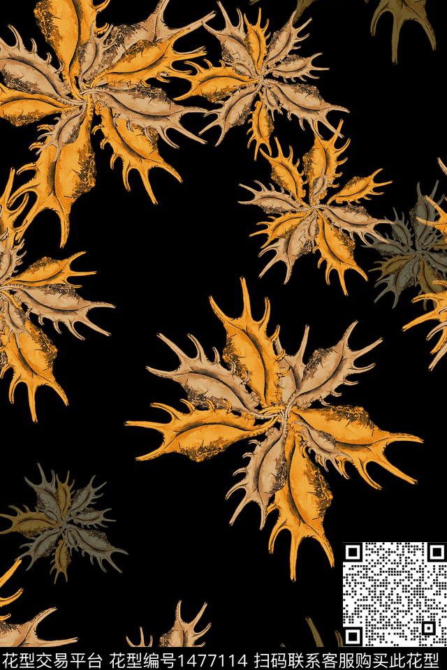 春夏华亿平台创意数码印花华亿平台下载（图片编号: 1477114） - 瓦栏（Walan）