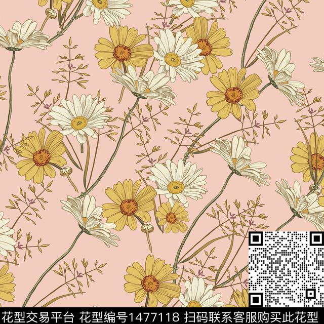 绿植树叶春夏华亿平台大牌风数码印花华亿平台下载（图片编号: 1477118） - 瓦栏（Walan）