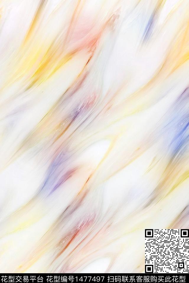 肌理雪纺大牌风数码印花华亿平台下载（图片编号: 1477497） - 瓦栏（Walan）