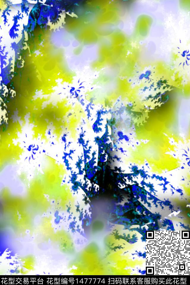 民族风花卉小碎花数码印花华亿平台下载（图片编号: 1477774） - 瓦栏（Walan）