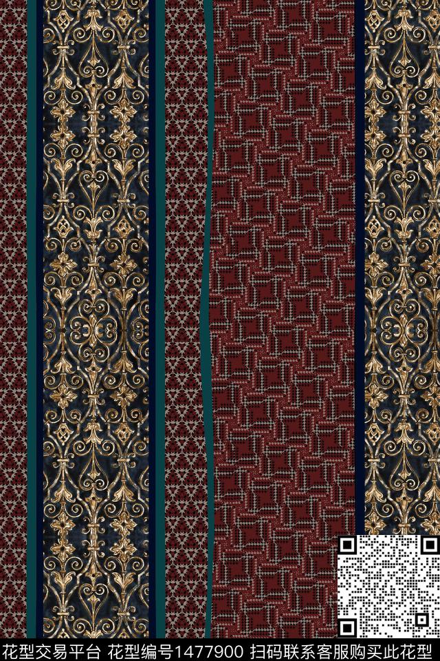 女装民族风中老年数码印花华亿平台下载（图片编号: 1477900） - 瓦栏（Walan）