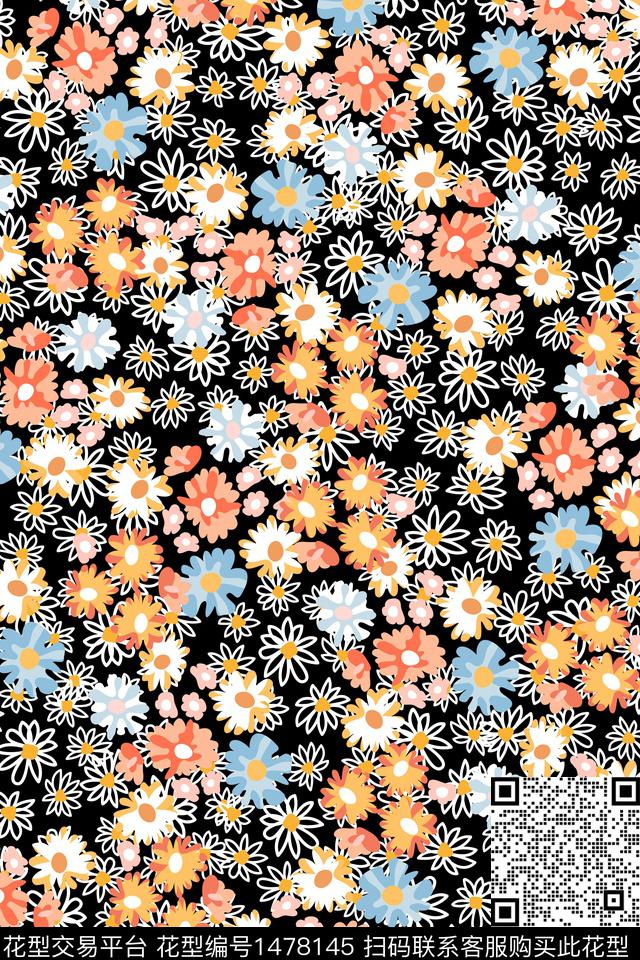 女装小碎花审数码印花华亿平台下载（图片编号: 1478145） - 瓦栏（Walan）