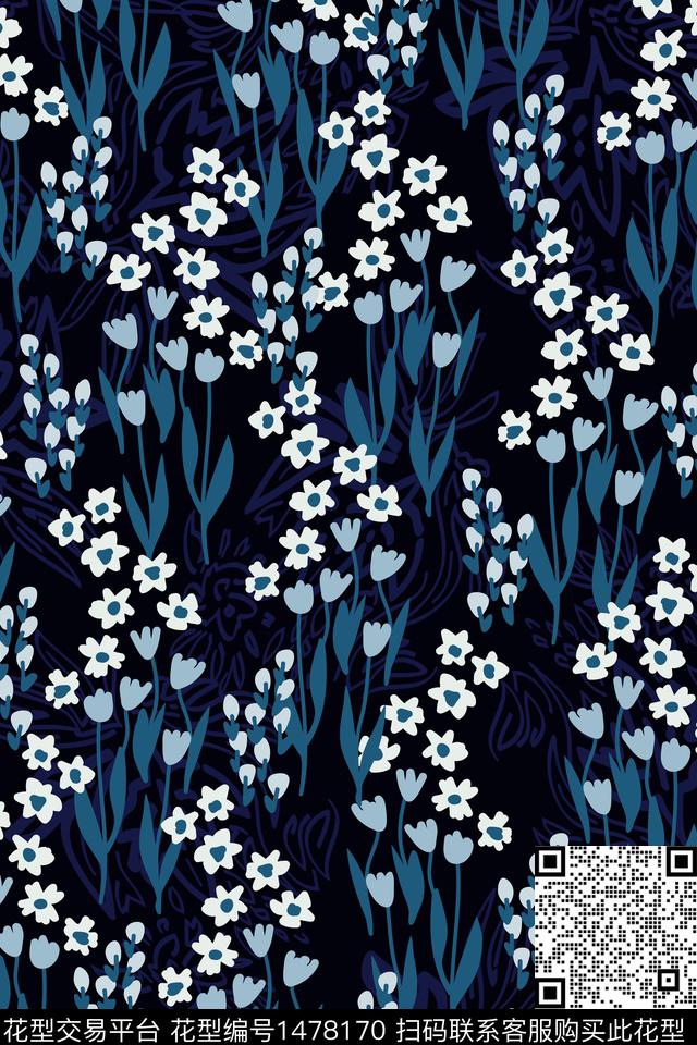 女装小碎花审数码印花华亿平台下载（图片编号: 1478170） - 瓦栏（Walan）