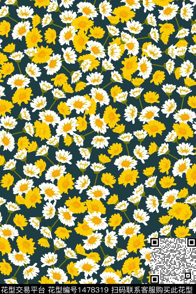 女装小碎花审数码印花华亿平台下载（图片编号: 1478319） - 瓦栏（Walan）