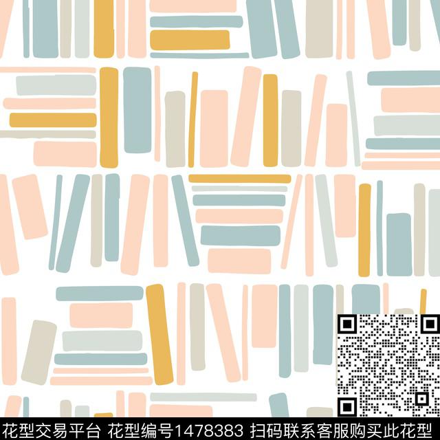 几何几何花卉时尚传统印花华亿平台下载（图片编号: 1478383） - 瓦栏（Walan）