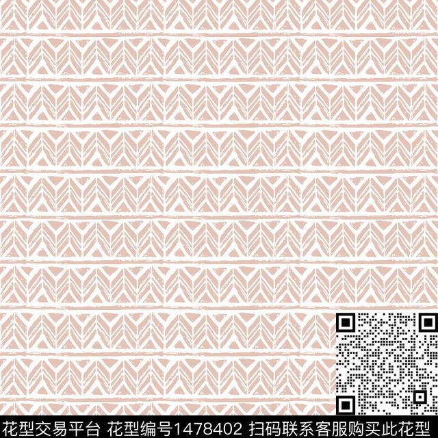 几何线条肌理传统印花华亿平台下载（图片编号: 1478402） - 瓦栏（Walan）