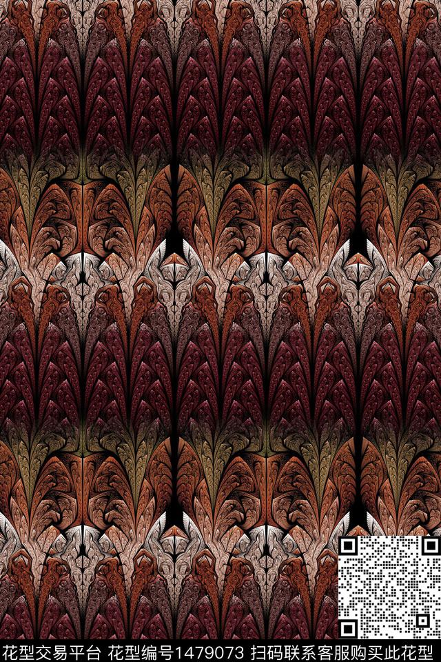 女装民族风中老年数码印花华亿平台下载（图片编号: 1479073） - 瓦栏（Walan）