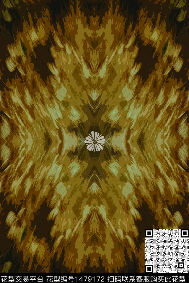 肌理民族风日本数码印花华亿平台下载（图片编号: 1479172） - 瓦栏（Walan）