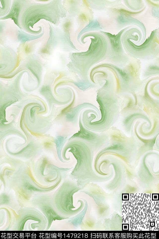 水彩肌理大牌风数码印花华亿平台下载（图片编号: 1479218） - 瓦栏（Walan）