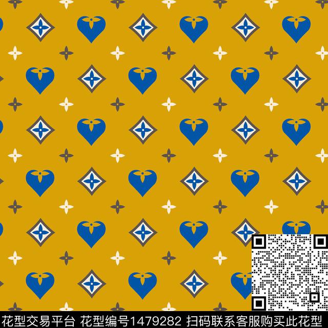 几何卡通小碎花传统印花华亿平台下载（图片编号: 1479282） - 瓦栏（Walan）