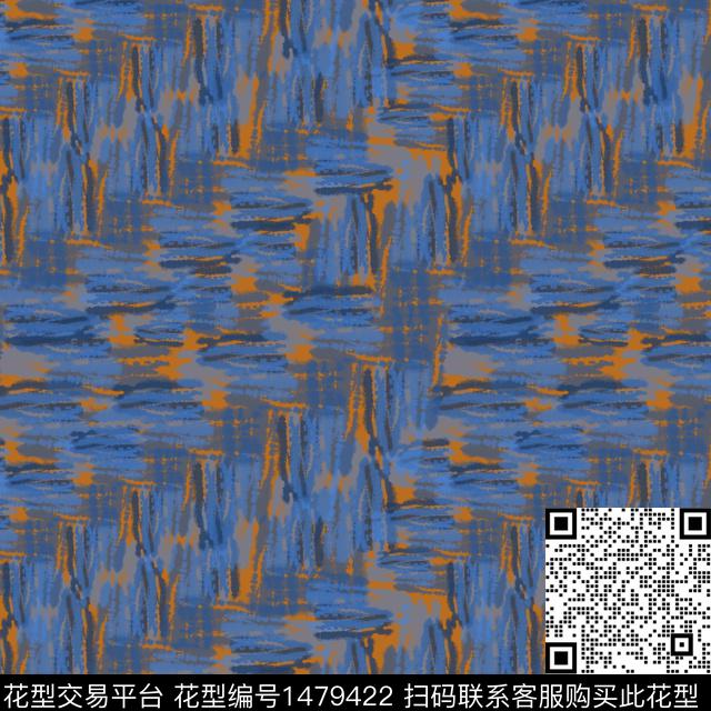 肌理条纹手绘笔触数码印花华亿平台下载（图片编号: 1479422） - 瓦栏（Walan）