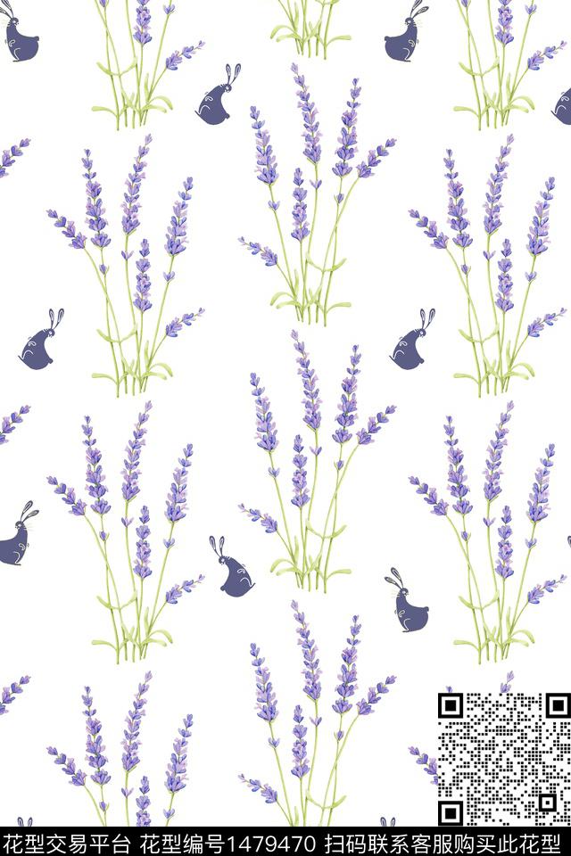 绿植树叶水彩小清新数码印花华亿平台下载（图片编号: 1479470） - 瓦栏（Walan）