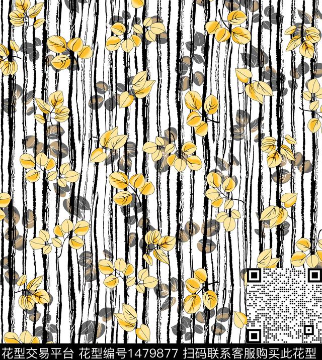 连衣裙女装花卉传统印花华亿平台下载（图片编号: 1479877） - 瓦栏（Walan）