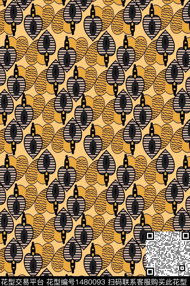 男装满版花线条格子数码印花华亿平台下载（图片编号: 1480093） - 瓦栏（Walan）