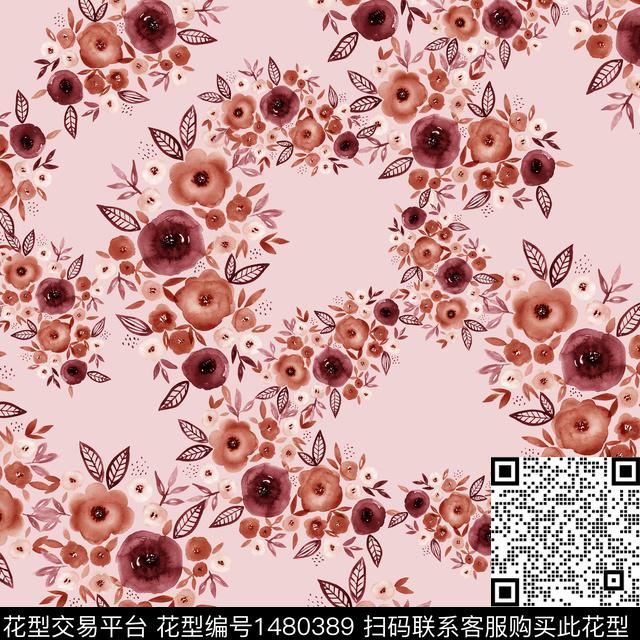 小碎花审数码印花华亿平台下载（图片编号: 1480389） - 瓦栏（Walan）